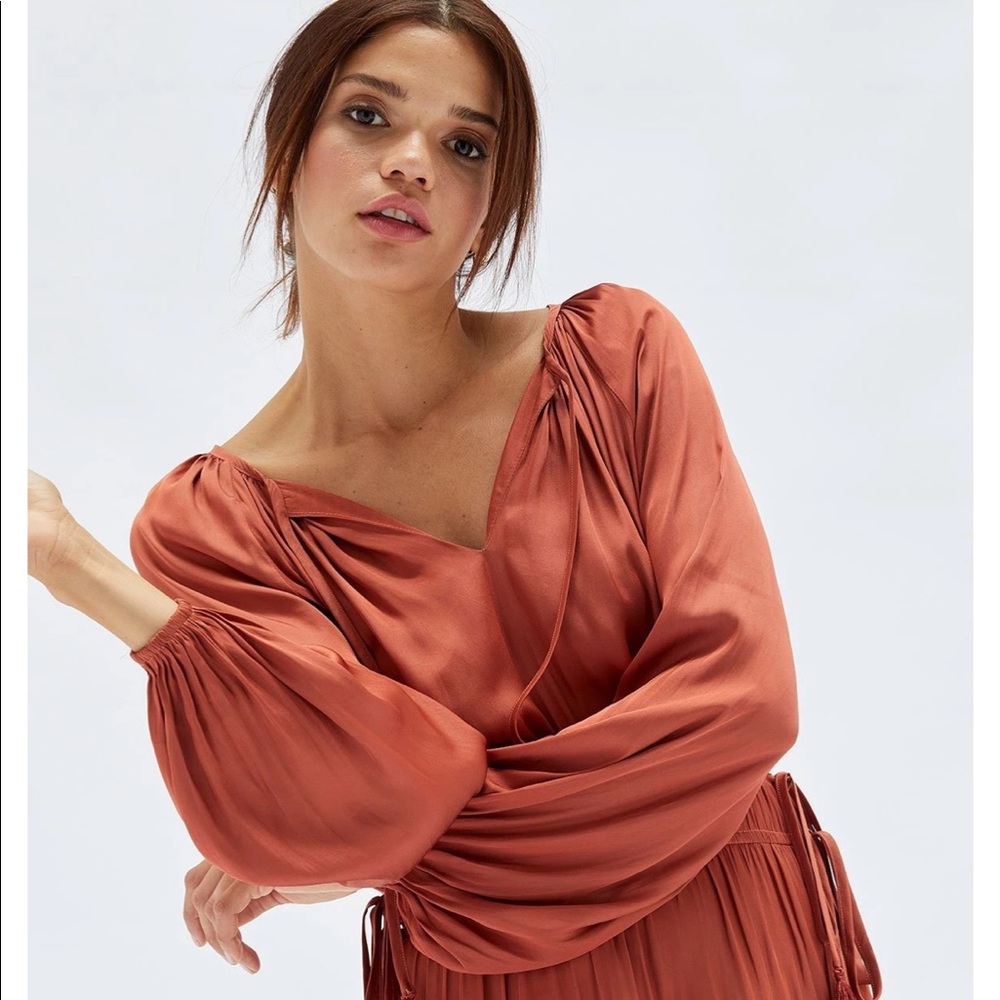 MINKPINK Susa Tiered Mini Dress